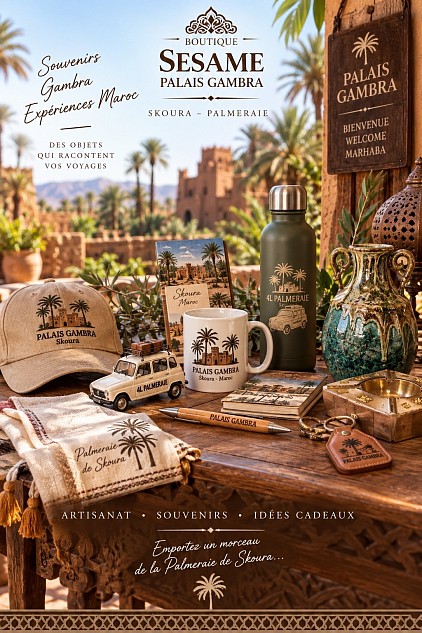 Objets publicitaires Gambra expériences Maroc